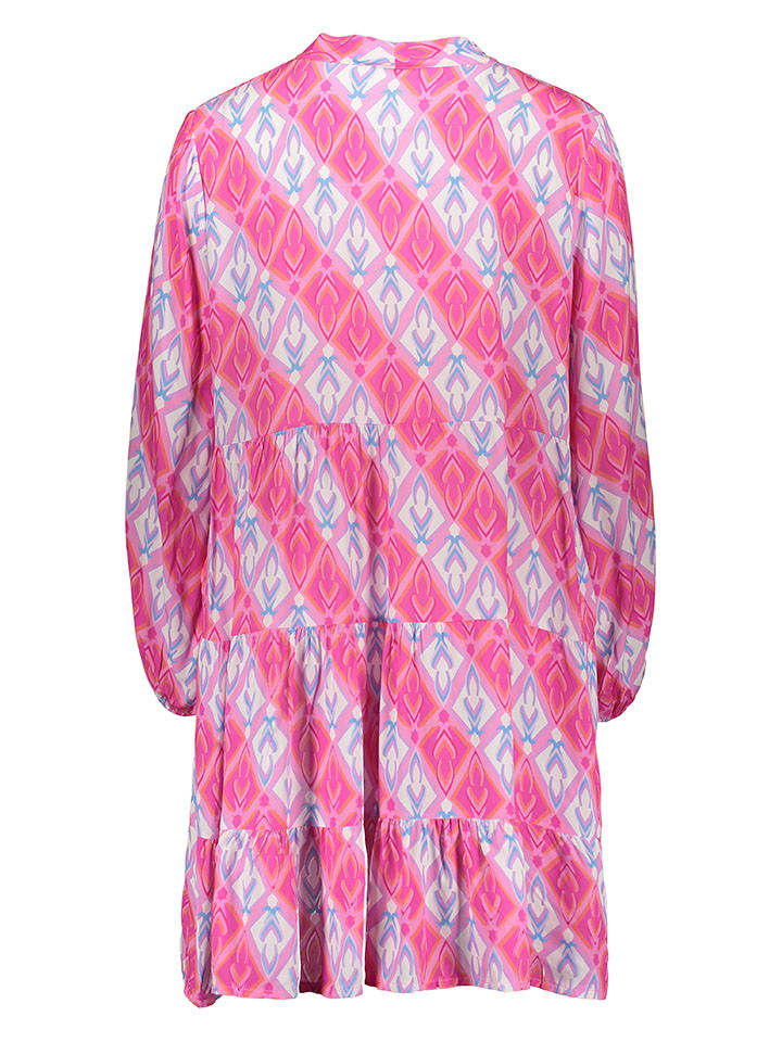 miss goodlife Kleid in Pink/ Hellblau günstig kaufen