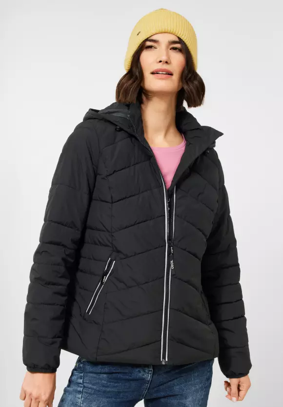 CECIL Steppjacke mit Kapuze