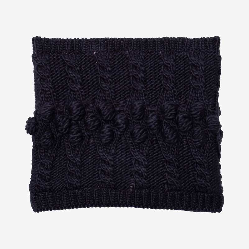 Snood fille tricot fantaisie marine Catimini
