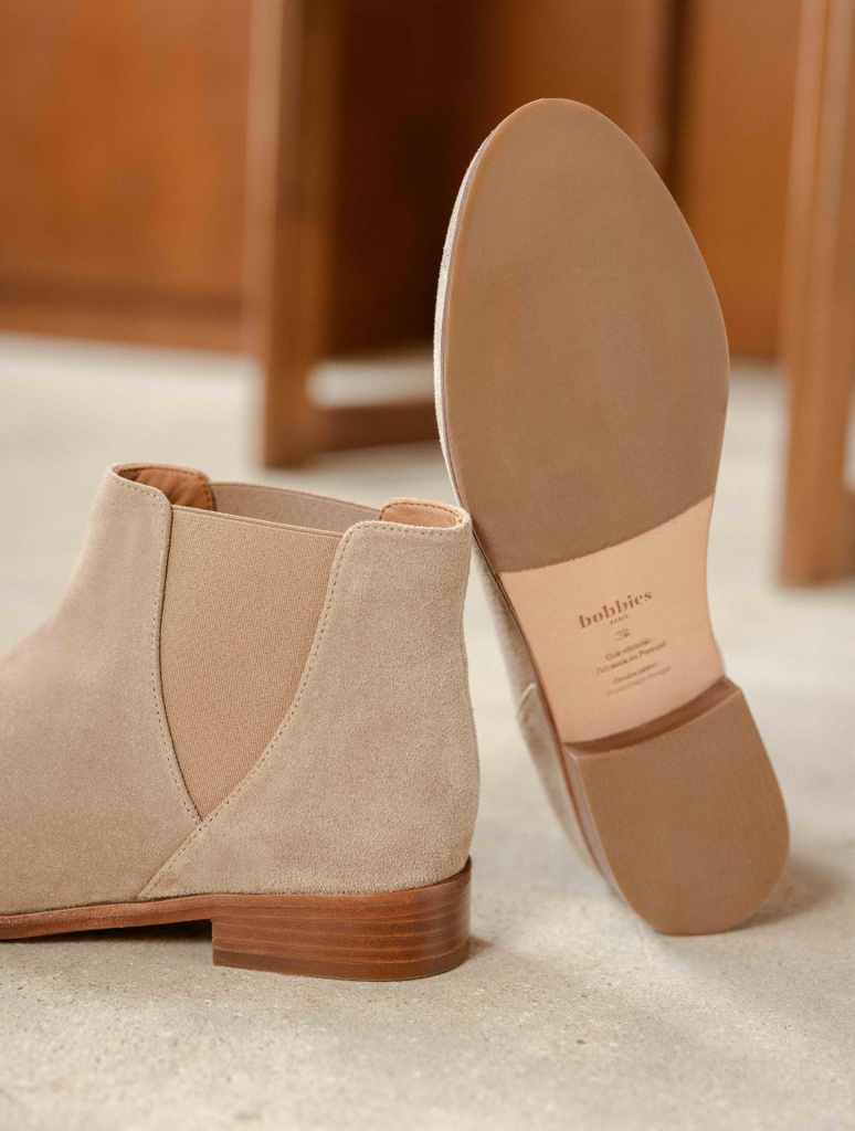 Chelsea - Taupe Mohair