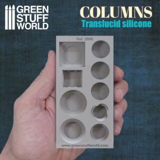 Silikon Texturplatten - Säulen