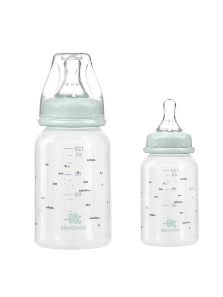 Kikkaboo Babyflasche Savanna 120 ml in grün günstig kaufen onesize