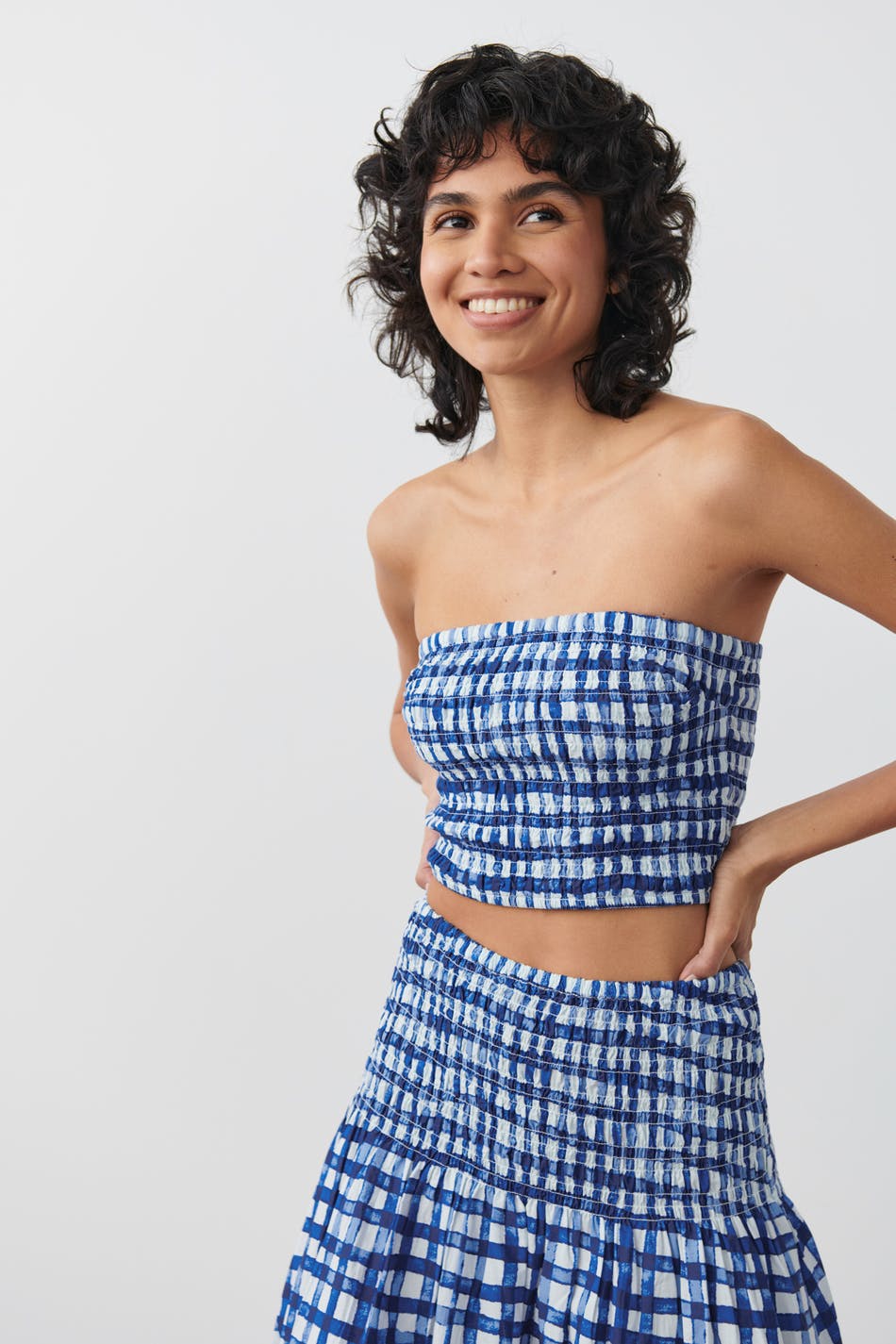 Smock tube top
