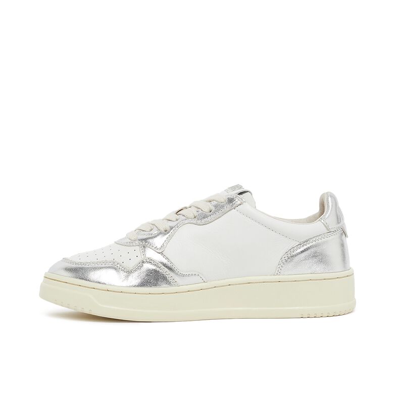 Autry Wmns Medalist Low leat/leat silver