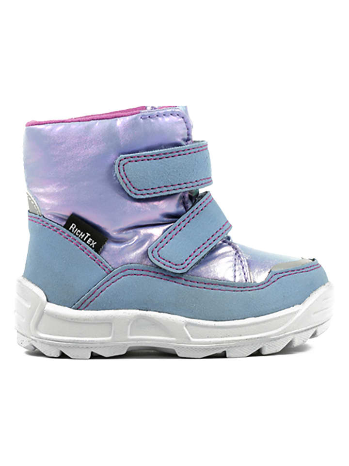 Richter Shoes Winterboots in Hellblau/ Rosa günstig kaufen