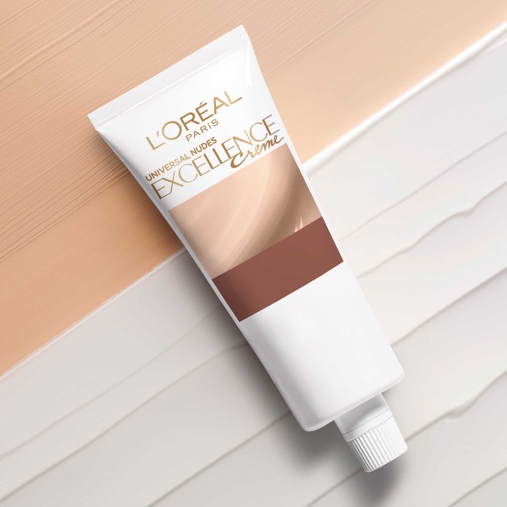 L'Oréal Paris L'Oréal Paris Excellence crème Universal nudes Coloration 4 Châtain Kit de Coloration