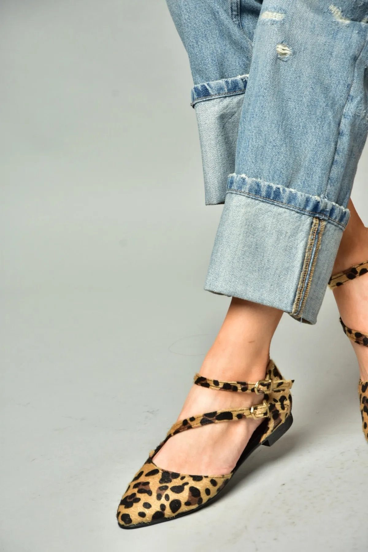 Fox Shoes  Leoparden-Damenschuhe D726016902