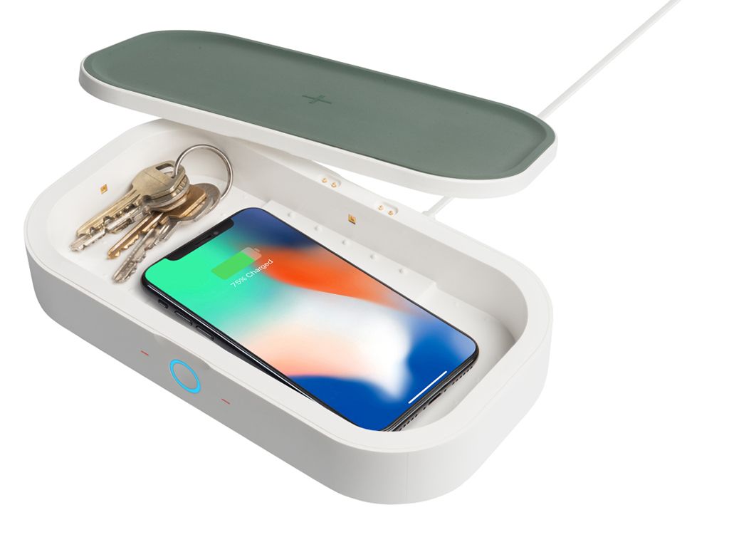 Xtorm 15 Watt Wireless-Ladegerät und UV-Desinfektionsmittel-Box