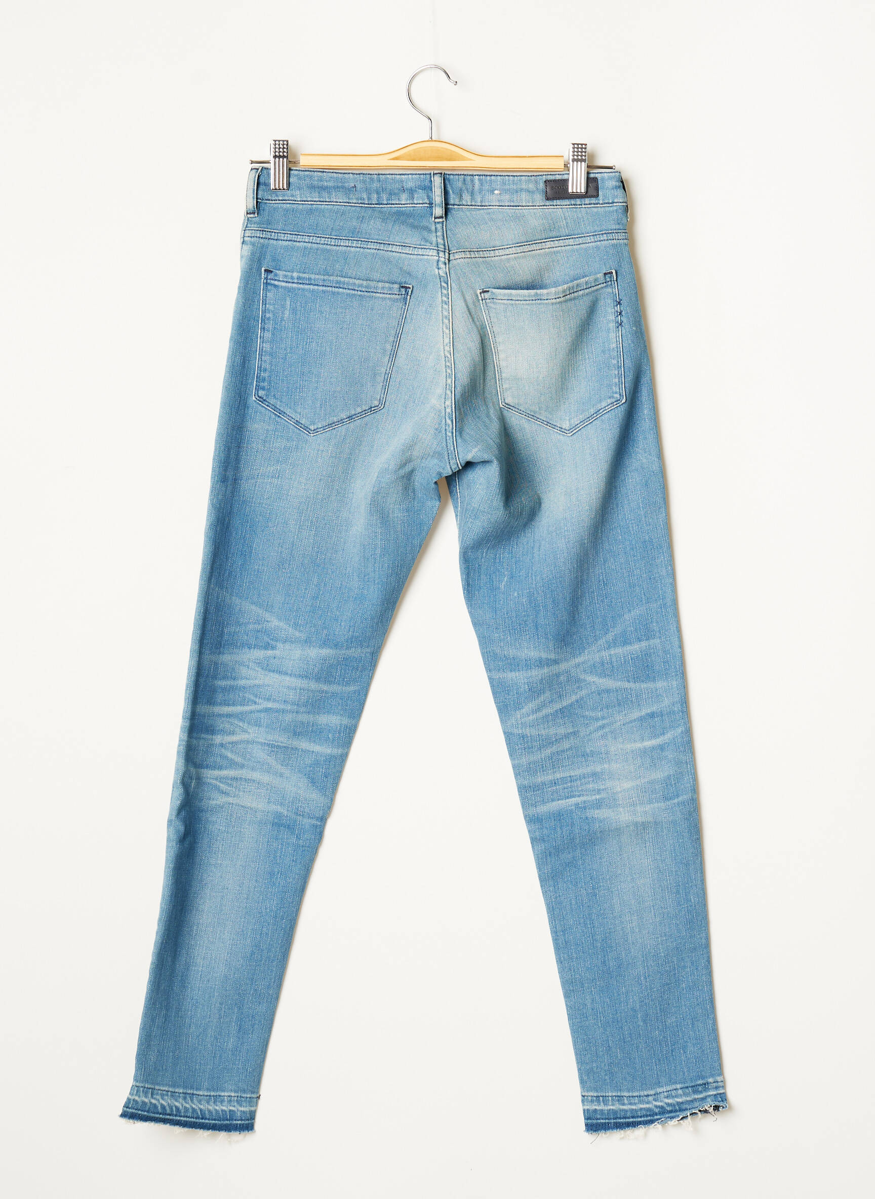 Maison Scotch Jeans Coupe Slim Femme couleur bleu