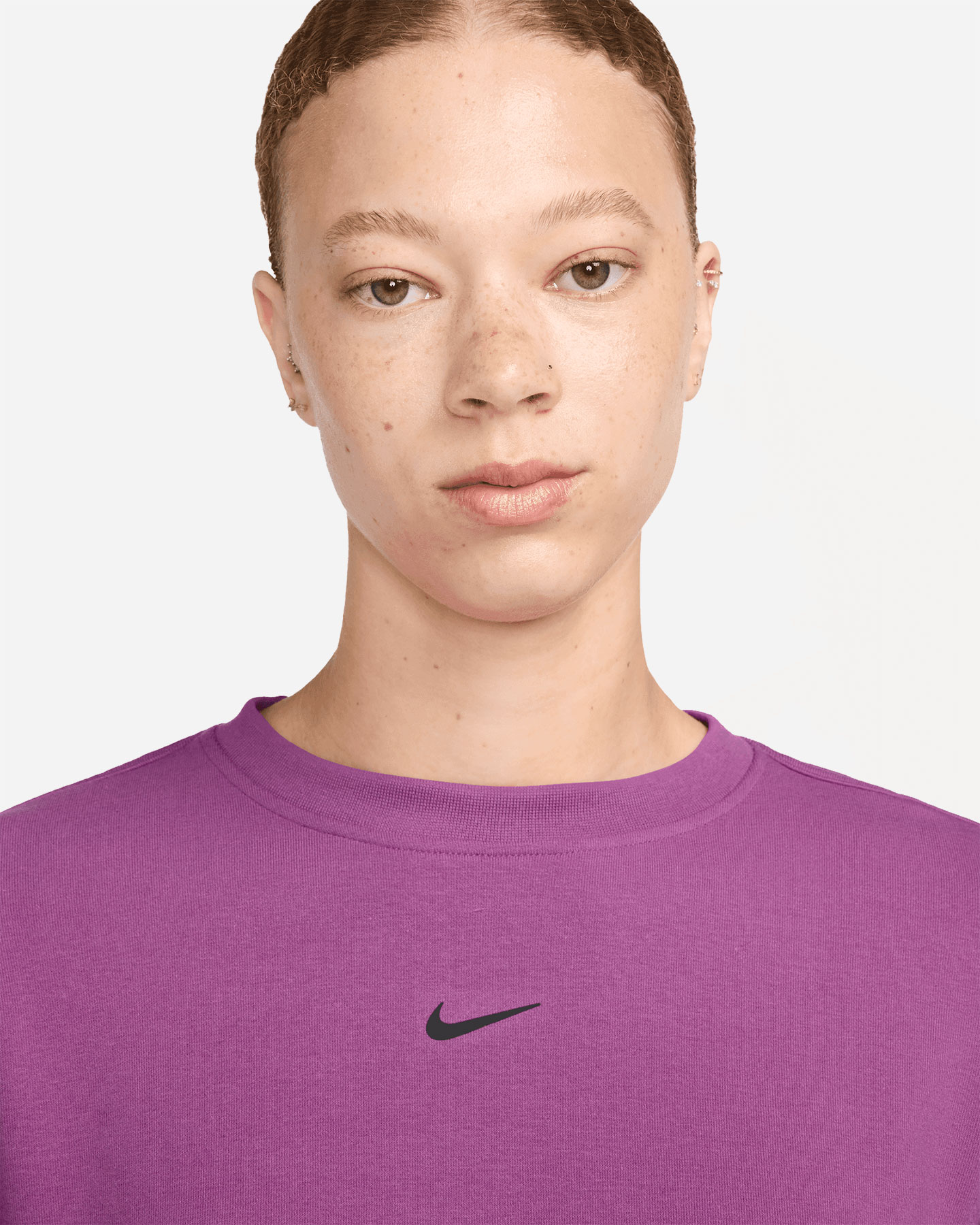 Dámske tréningové tričko Felpa Nike One Dri Fit FB5125-518