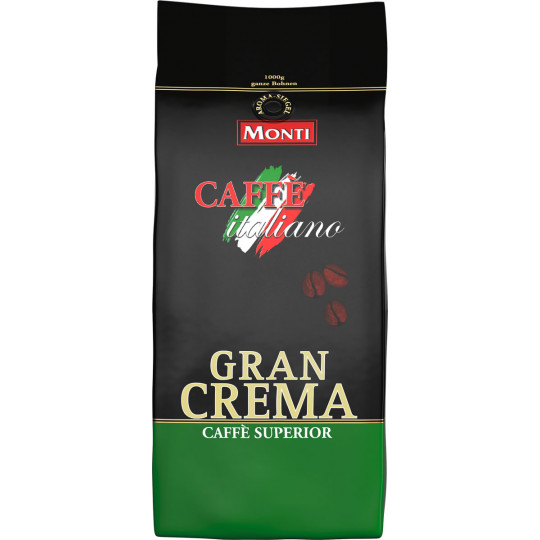 Monti Gran Crema Bohnen 1KG