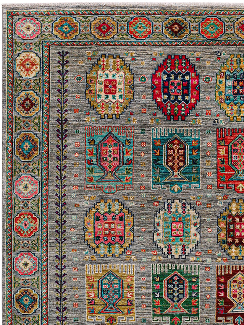 Kazak Ghazni ca. 154 x 214 cm, Unikat / Einzelstück
