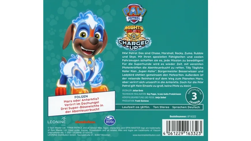PAW Patrol CD 35