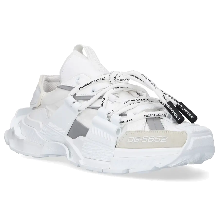 Dolce & Gabbana - Sneaker low BASSA Mesh - weiß