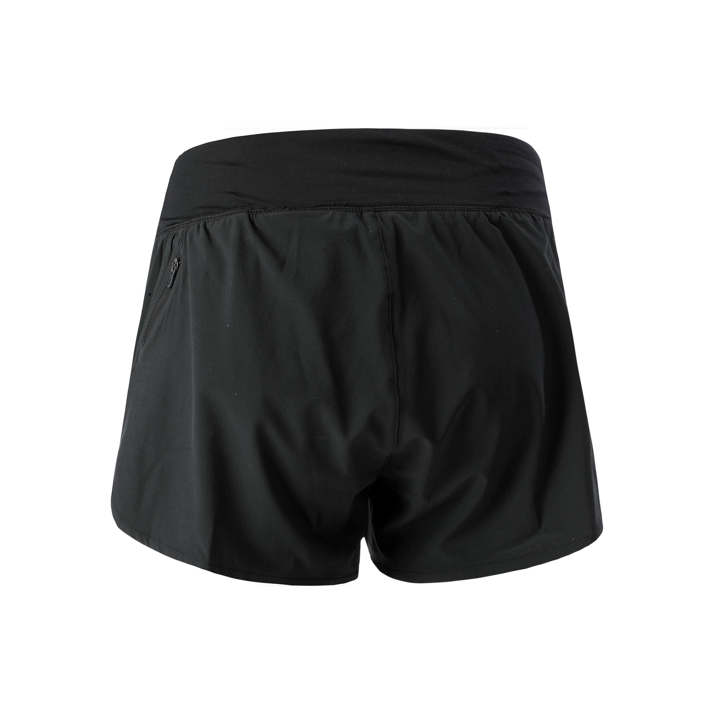 Eclipse 2in1 Shorts Damen - Schwarz, Silber