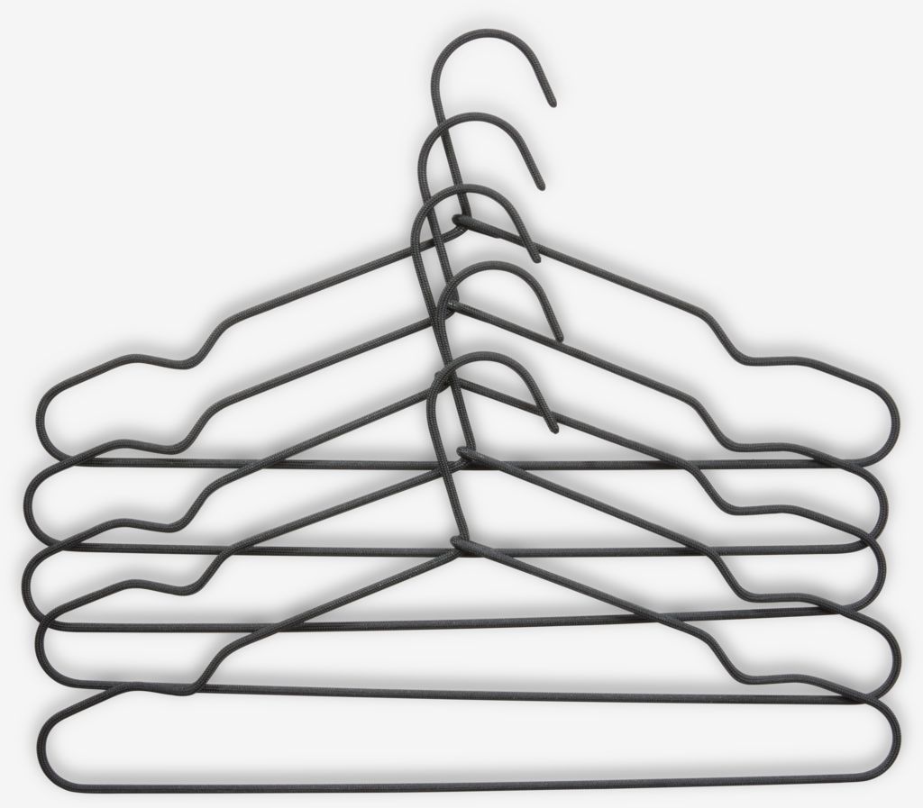 SVENSSON kleshengere L40cm 5 stk/pakning svart