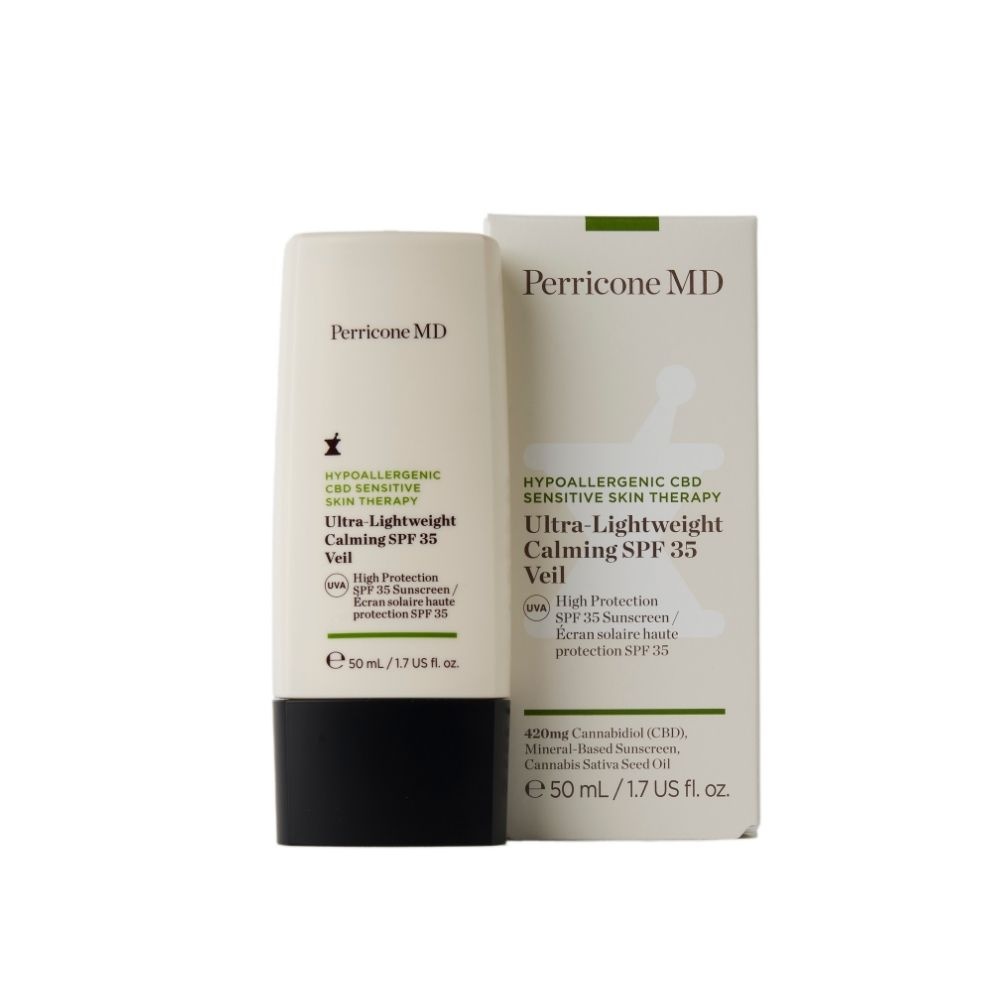 perricone md Hypoallergenic CBD Sensitive Skin Therapy Ultra-Lightweight Calming SPF 35 Veil Hypoallergenic CBD