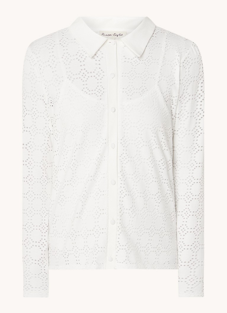 Blusa Phase Eight Vida con motivo traforato