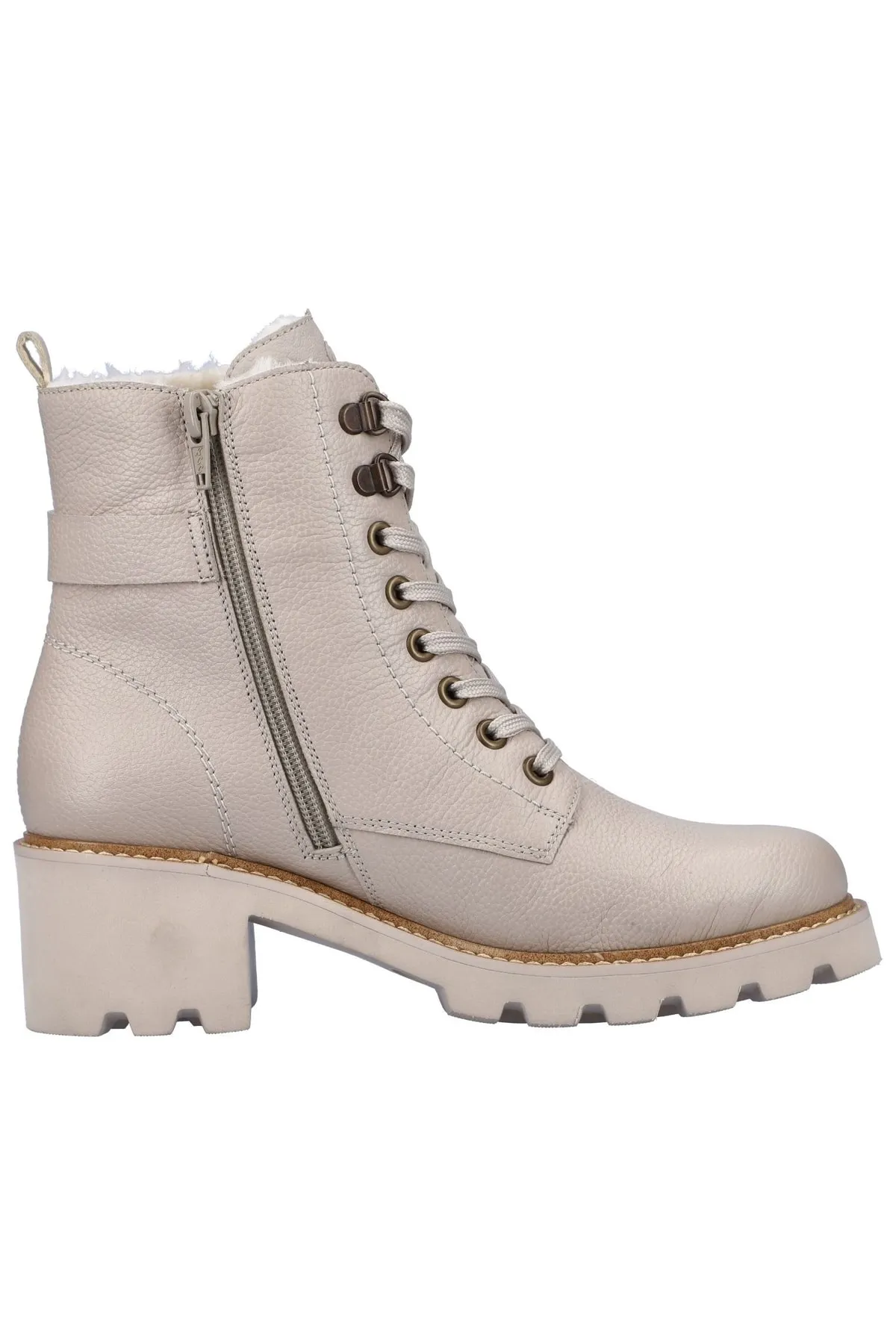 Remonte  Stiefelette - Grau - Blockabsatz