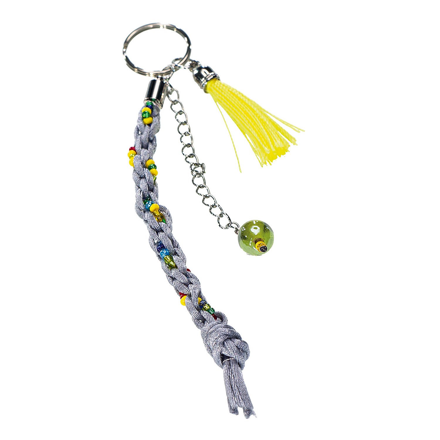 Satinkordel, silber, 2 mm, 20 m