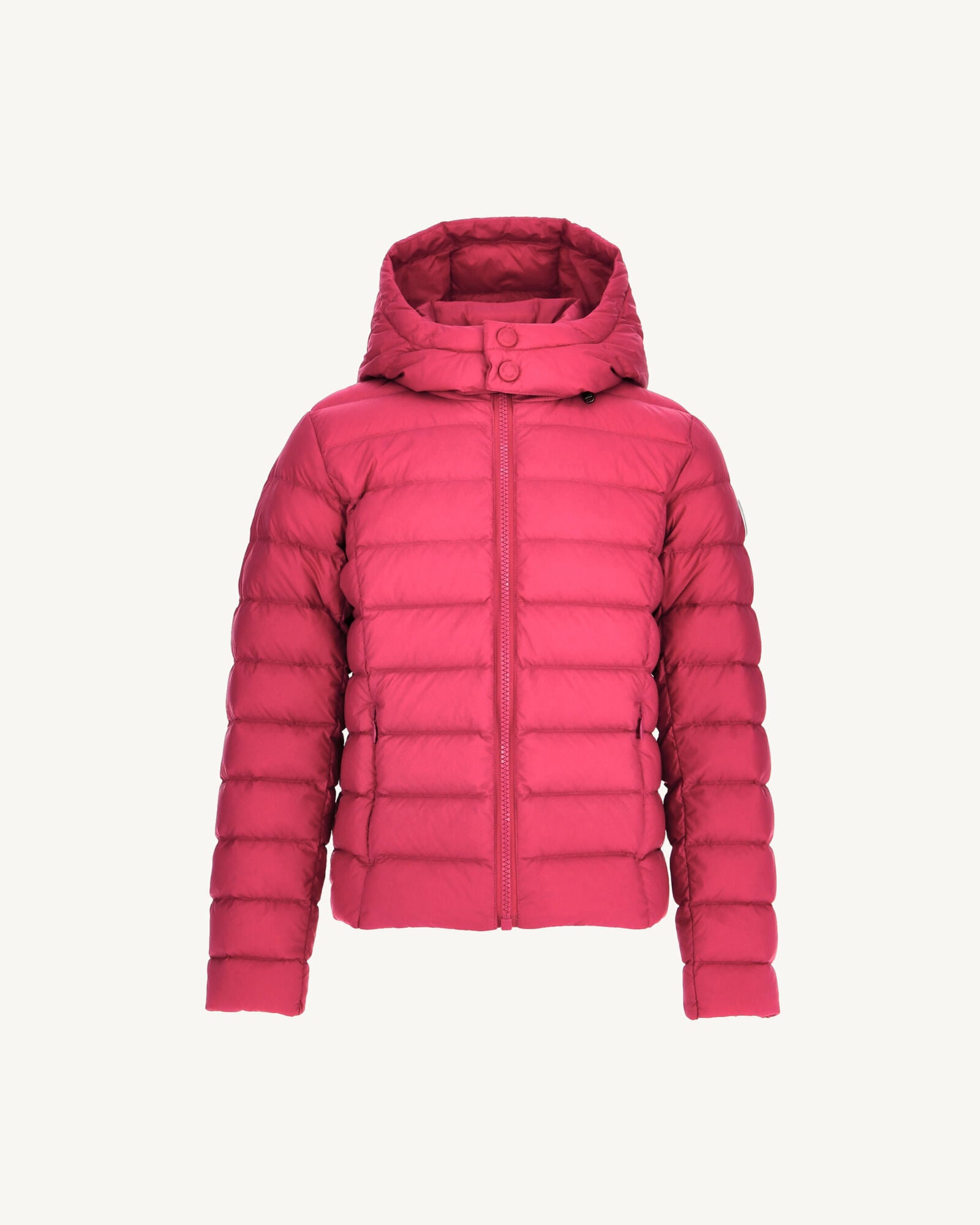 Doudoune à capuche enfant Grand Froid Rose cerise Opale 2.0