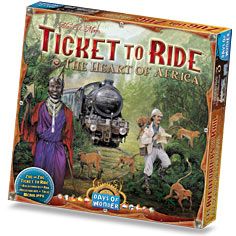 Zug um Zug (Ticket to Ride) Afrika (Erw.) (international)