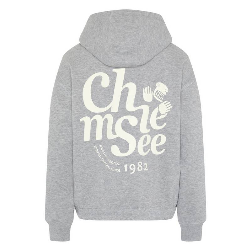 Chiemsee Loose-Fit Logo-Hoodie Sweatshirt Damen