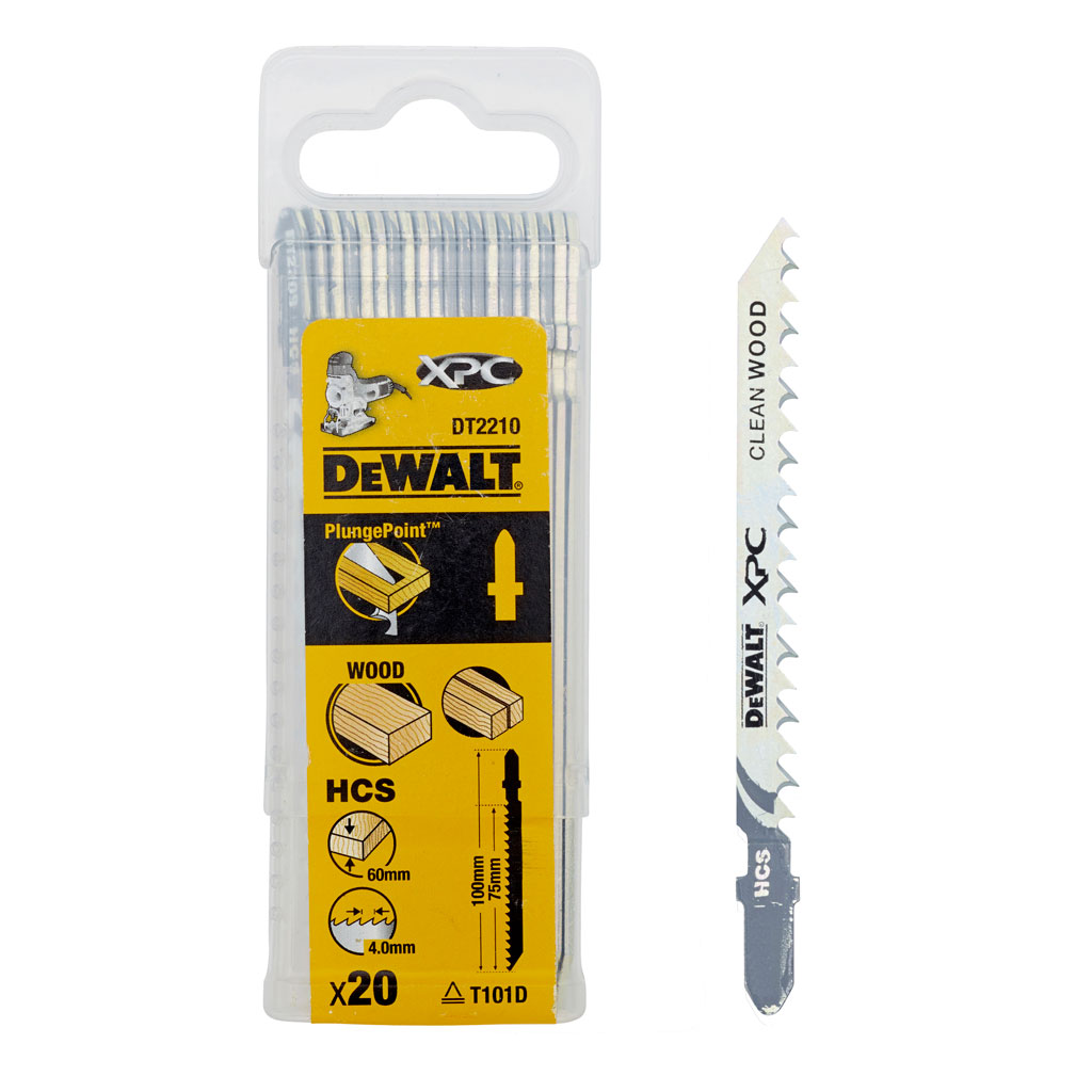 DeWalt Accessories DT2210-QZ Λάμα σέγας XPC® - HCS 100 x 6 x 60 mm (T101D) 20 τεμάχια