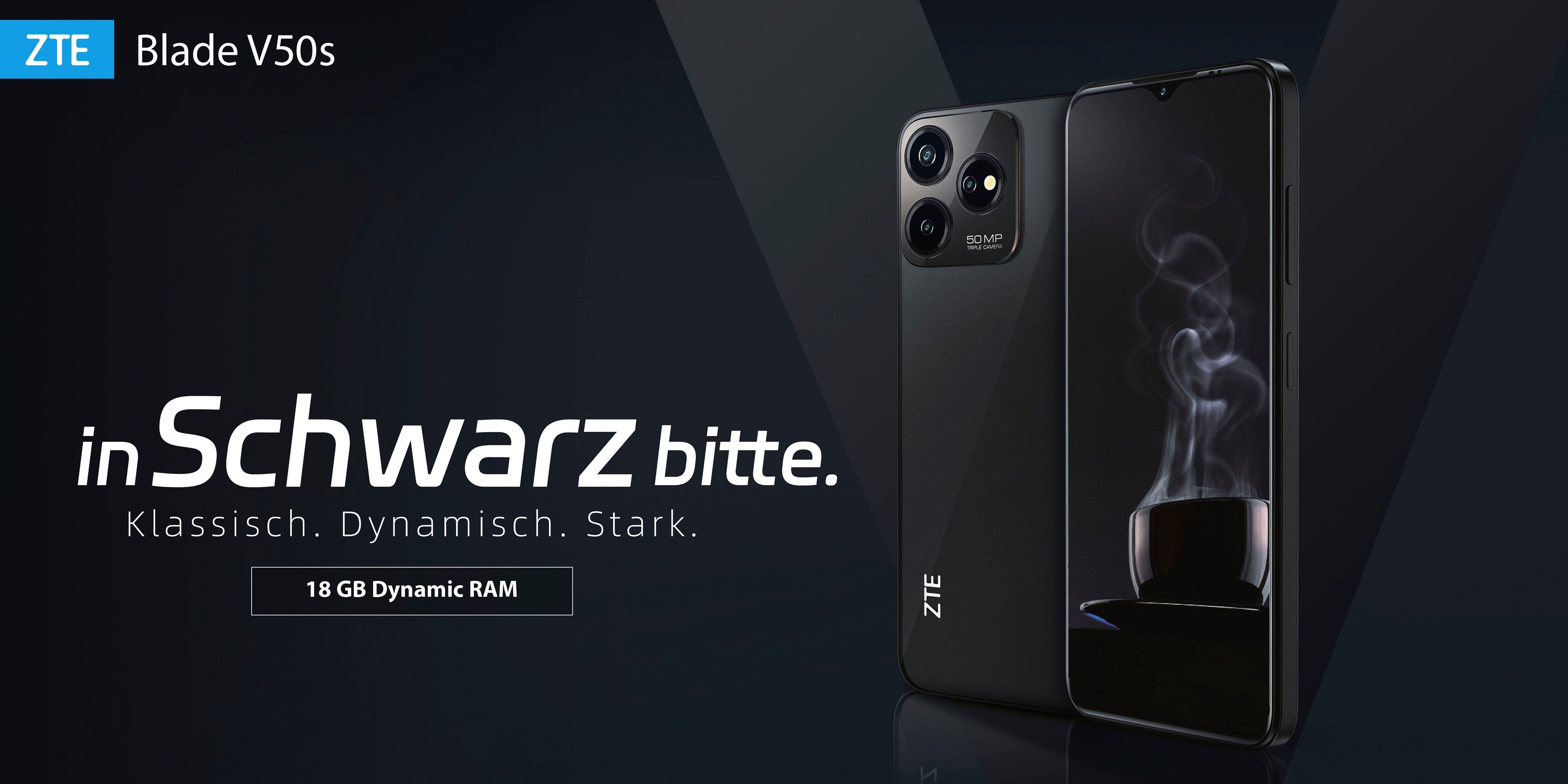 ZTE Blade V50S Smartphone (16,76 cm/6,6 Zoll, 256 GB Speicherplatz, 50 MP Kamera)