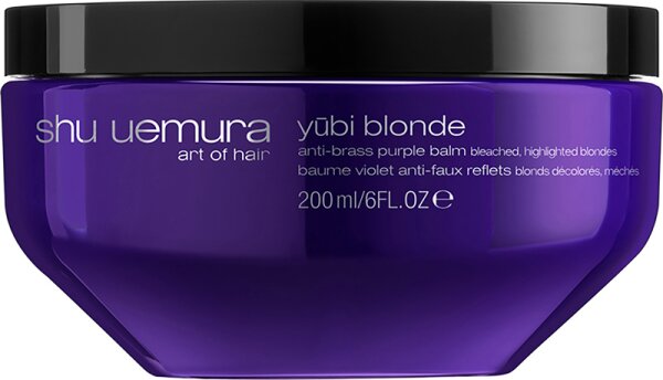 Shu Uemura Yubi Blonde Anti-Gelbstich Purple Maske Haarmaske