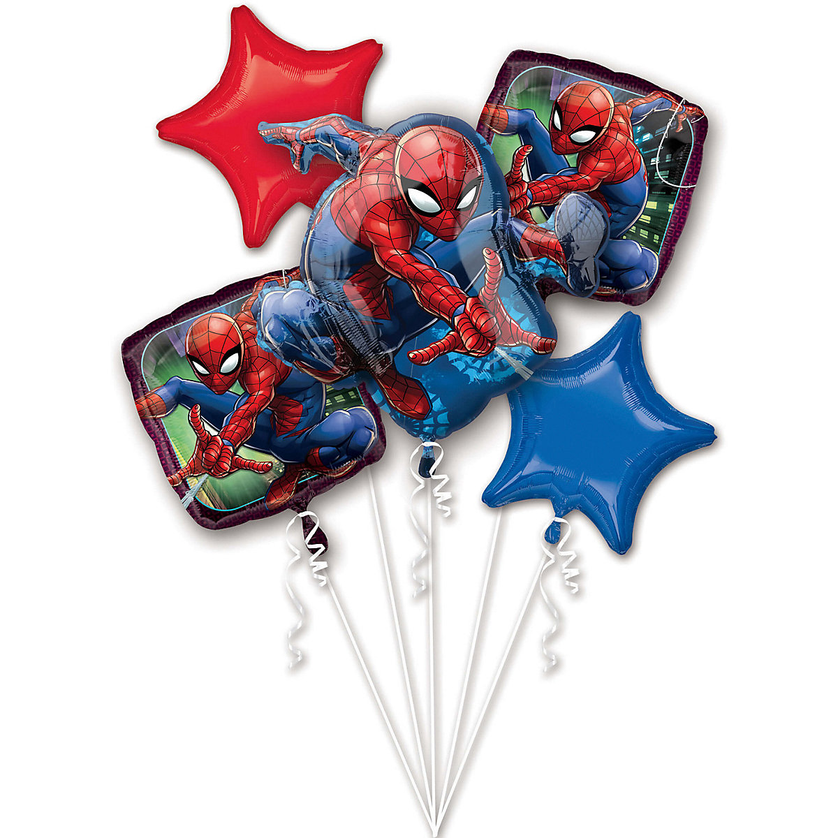 Bouquet Spider-Man 5 Folienballons