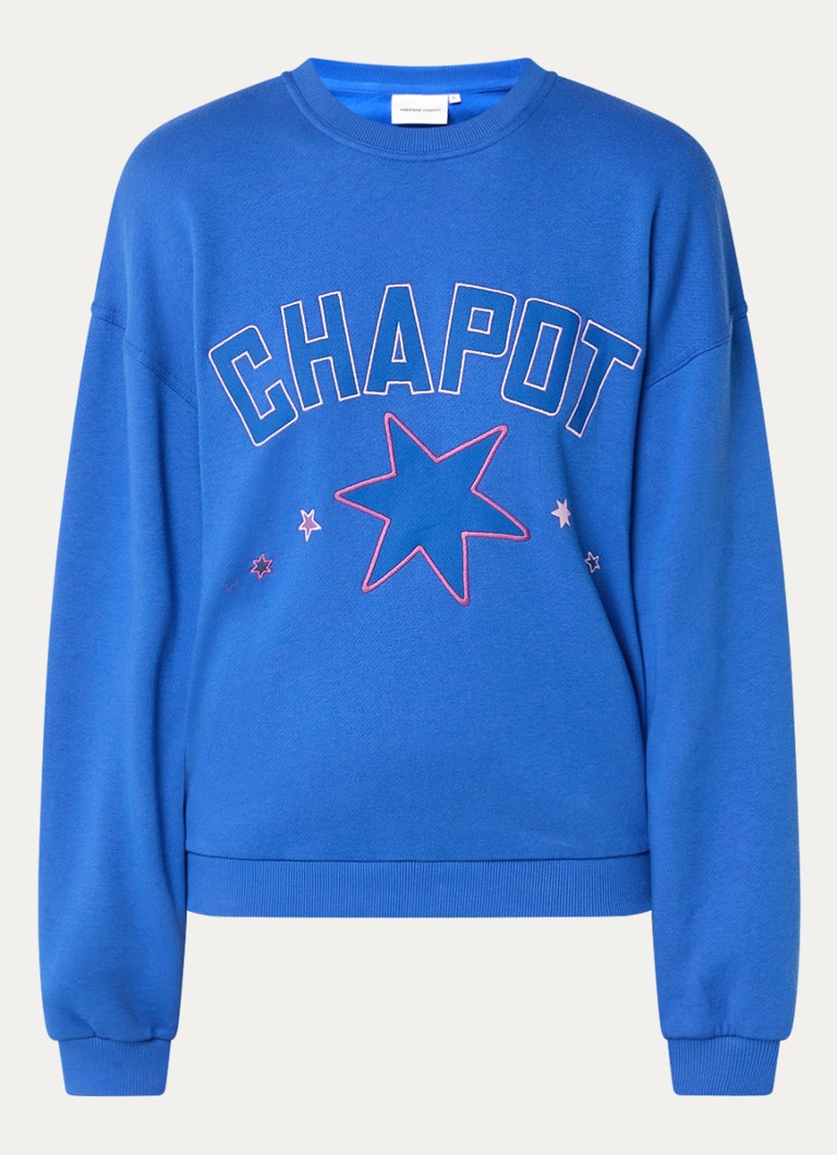 Fabienne Chapot džemper s vezom logotipa