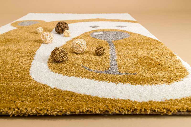 Tapis deco PETIT OURSON 80X150cm