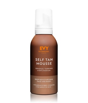 EVY Technology Self Tan Mousse Light /Medium Face and Body Selbstbräunungsmousse-150 ml