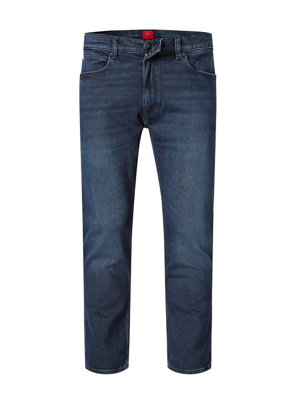 HUGO, Jeans 734, Extra Slim Fit, Baumwoll-Stretch, dunkelblau