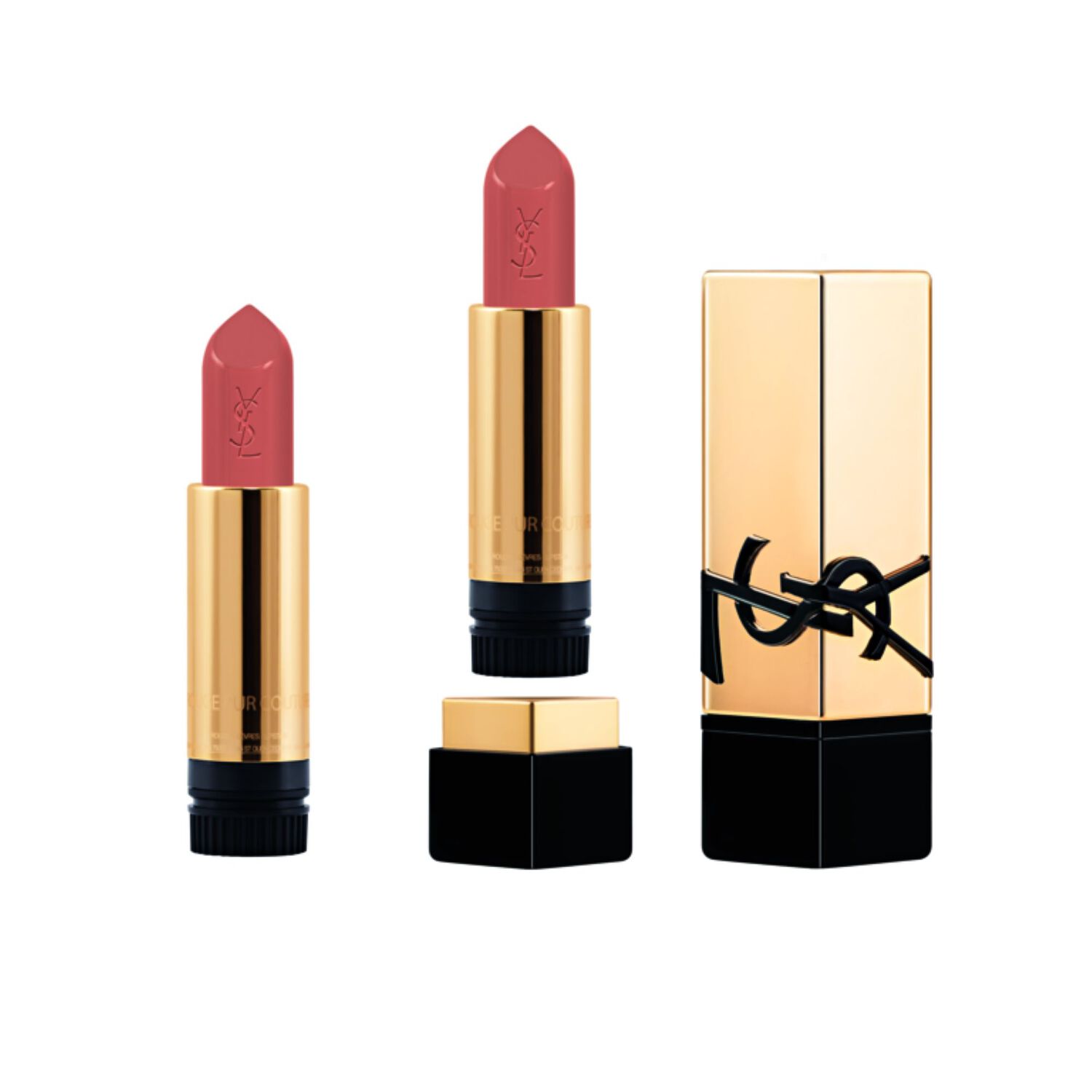 Yves St Laurent Rouge Pur Couture Recharge Rouge à lèvres fini satin