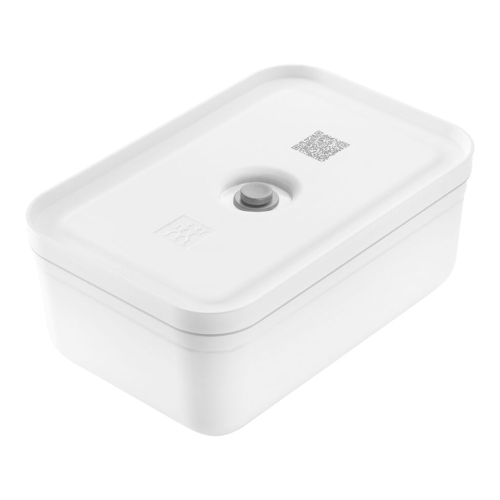 Vakuum Lunchbox L, Kunststoff, Weiß-grau