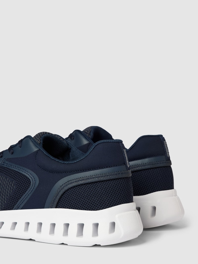 Sneaker mit Mesh-Besatz Modell 'OUTSTREAM' in dunkelblau