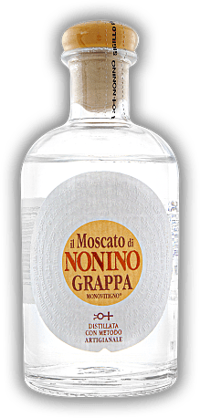 Nonino Grappa il Moscato 0,1 Liter Nonino Grappa il Moscato 0,1 Liter Elegant, aromatisch, weich und sinnlich. 0,1	 Liter - Vol 41%