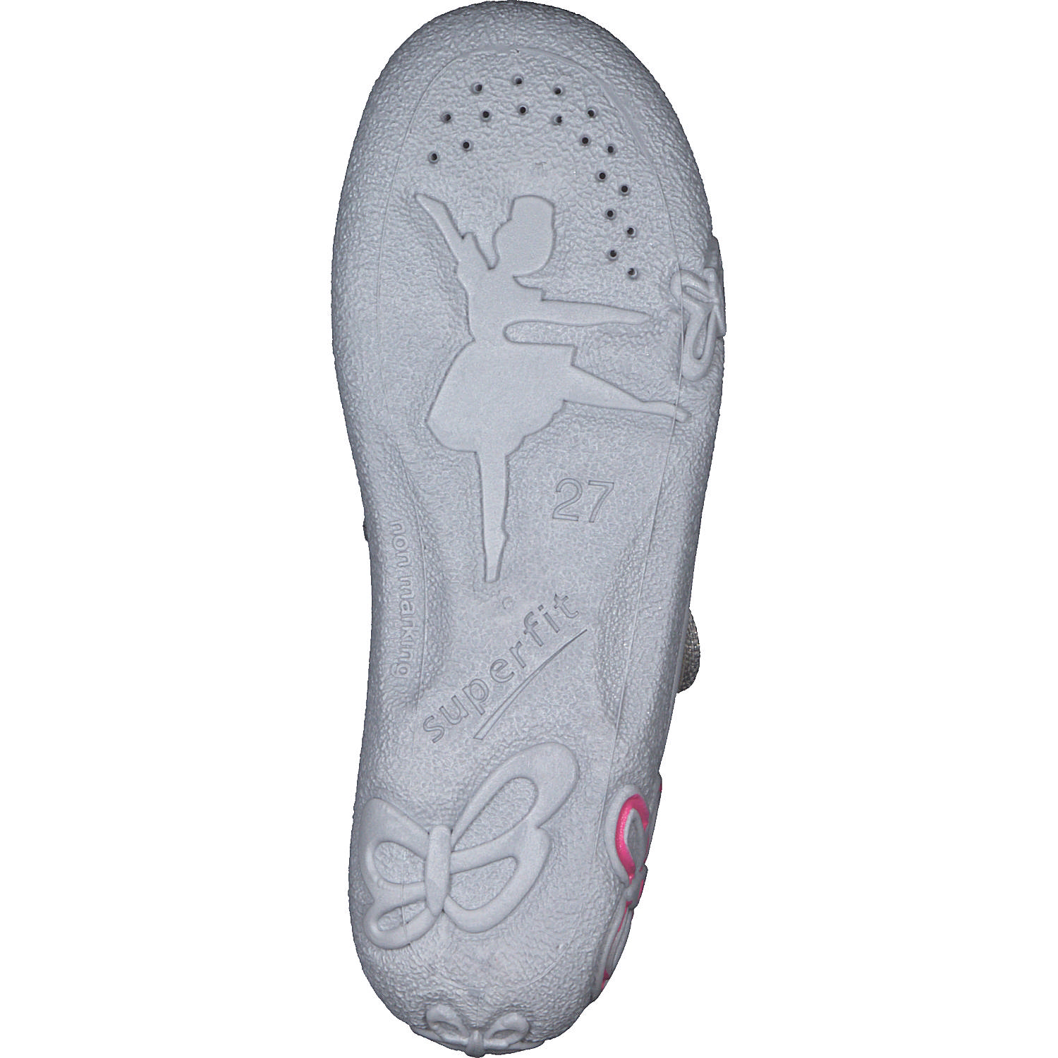 Superfit BELINDA 00288, Hausschuhe, Kinder, Grau