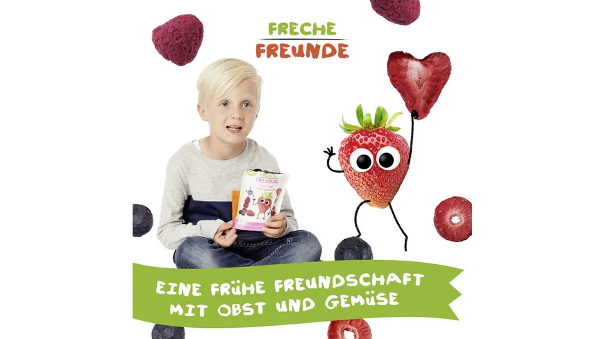 Freche Freunde Bio Roter Beerenmix Fruchtchips 10 g