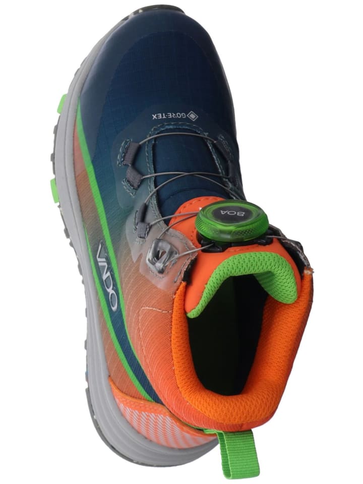 VADO  Stiefelette in Blau/Orange günstig kaufen
