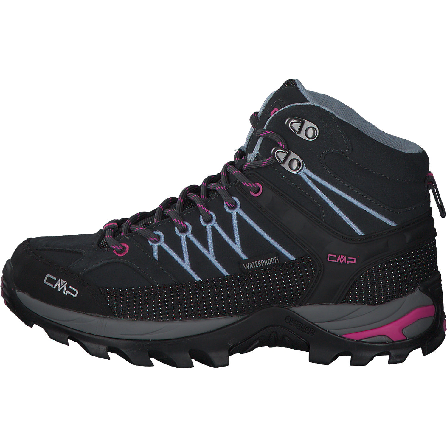 CMP Rigel Mid 3Q12946, Trekkingschuhe, Damen, titanio-skyway