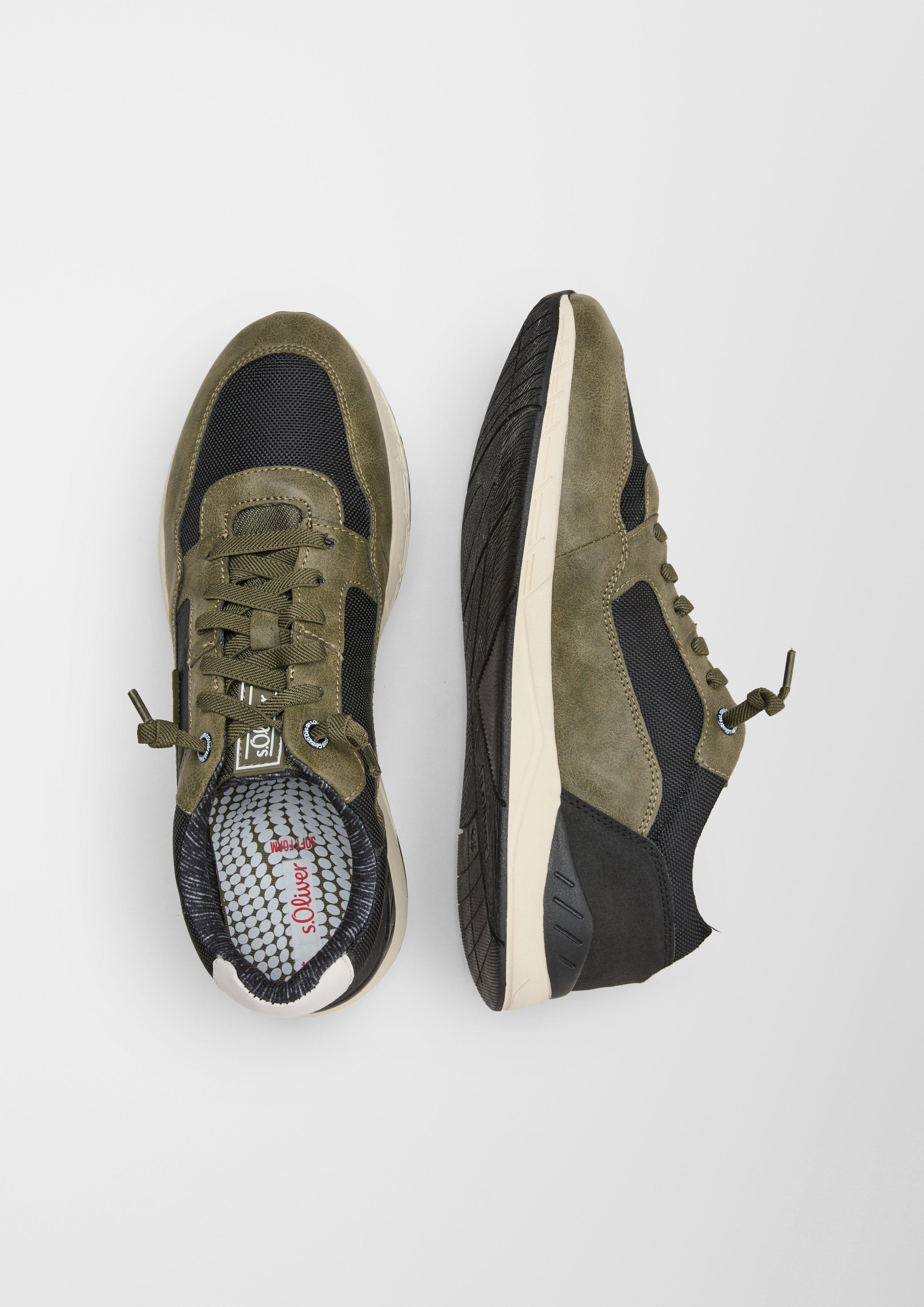 Sneaker im Materialmix  6007283-730