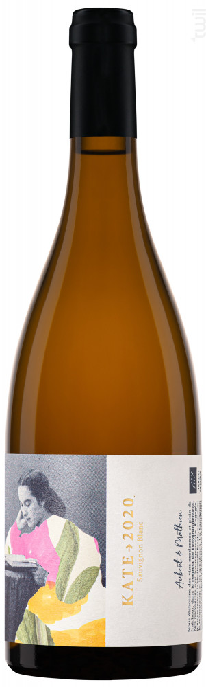 KATE Aubert et Mathieu Vin Blanc●Vin de Pays d'Oc 2022 75cl
