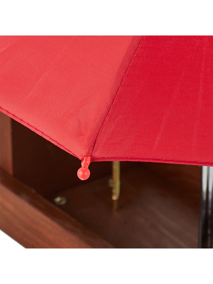 relaxdays Eichhörnchen Tisch in Braun/ Rot günstig kaufen onesize