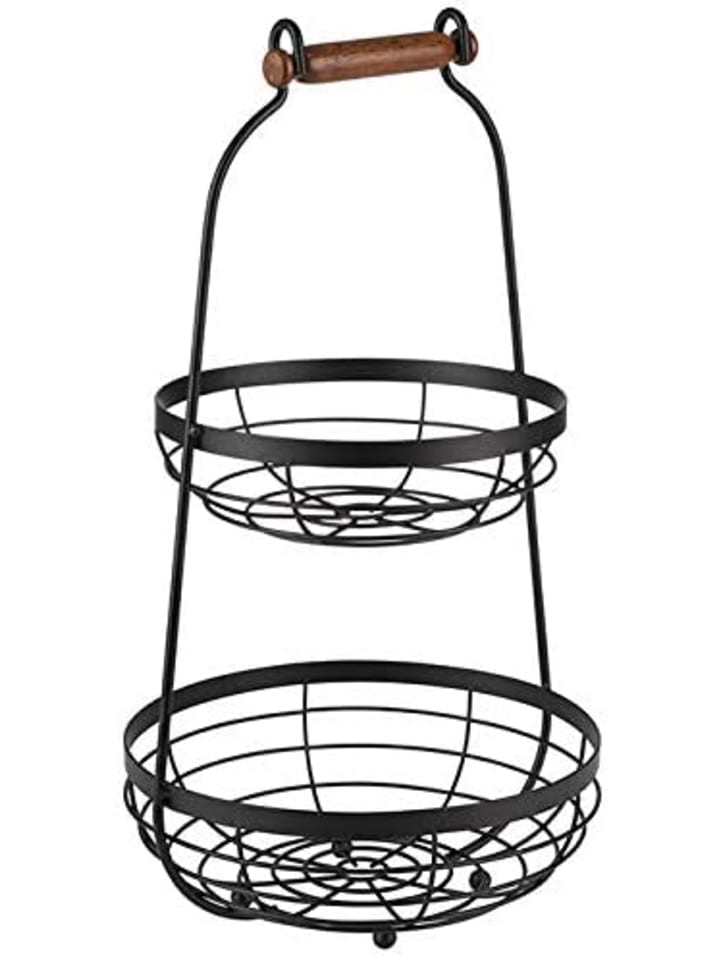 APS Etagère in Braun/Schwarz Ø 26 cm, H: 48 cm  günstig kaufen onesize