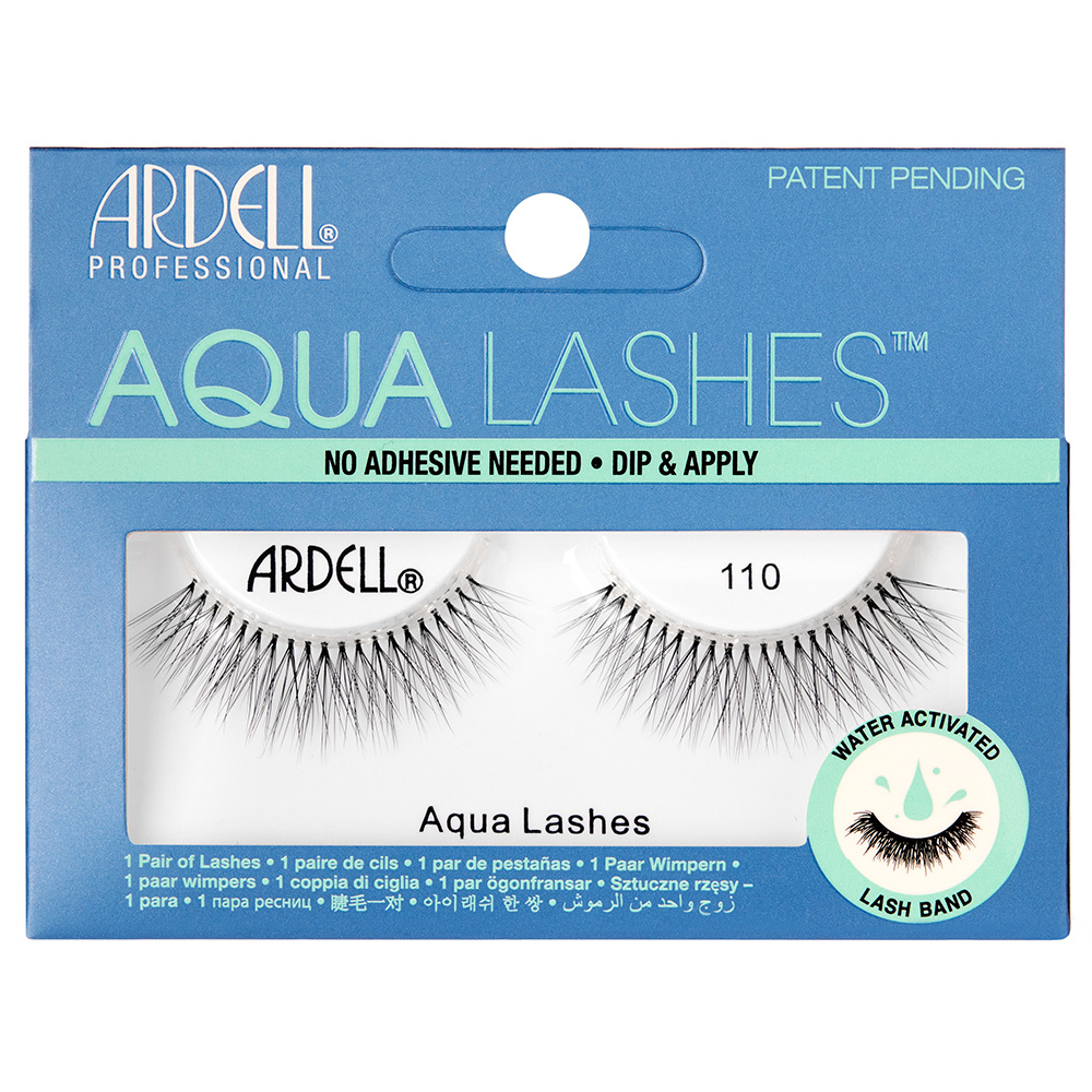 Ardell Faux-cils AquaLash n° 110 Faux-Cils franges AquaLashes adhèrent au contact de l'eau et réutilisables