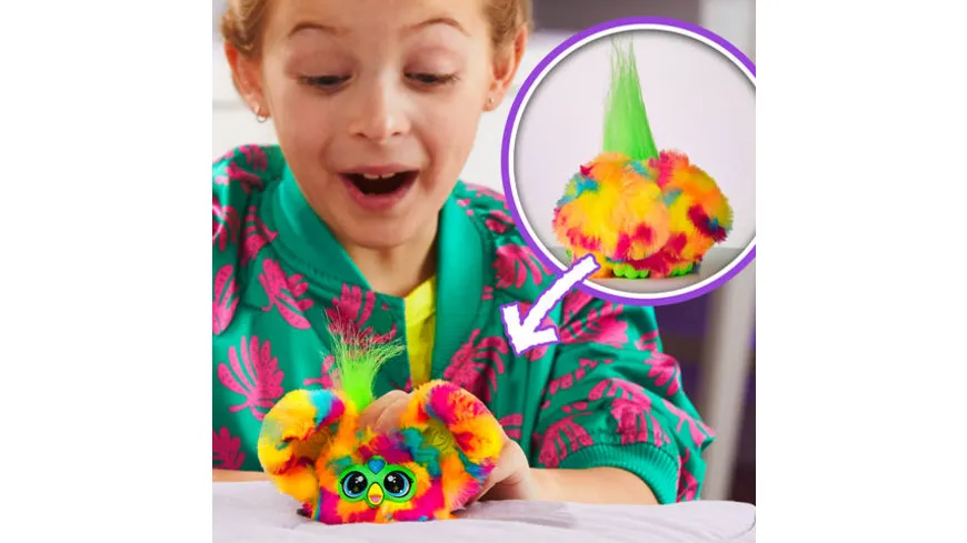 Hasbro - Furby Furblets Mini elektronisches Plüschspielzeug, 1 Stück, sortiert