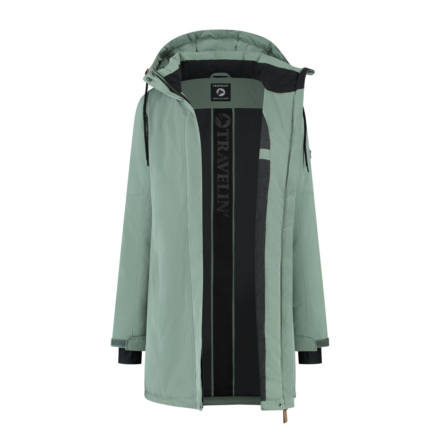 Travelin' Ulla Green Damen Jacke